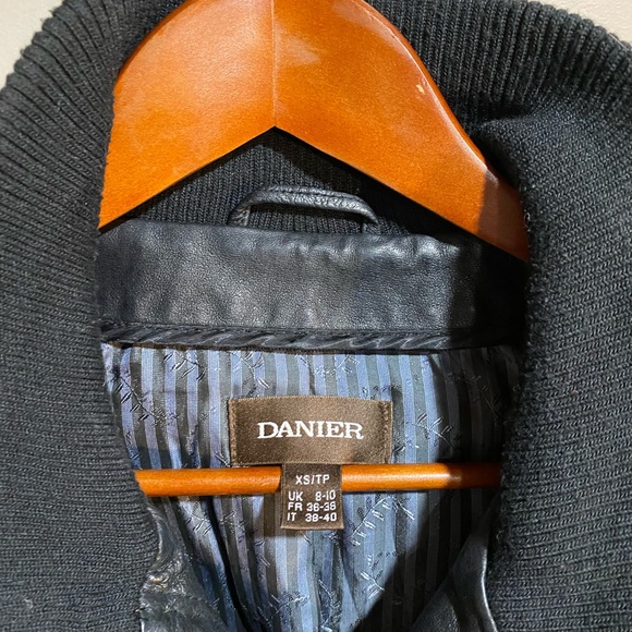 Black Danier Leather Jacket - Picture 5 of 5